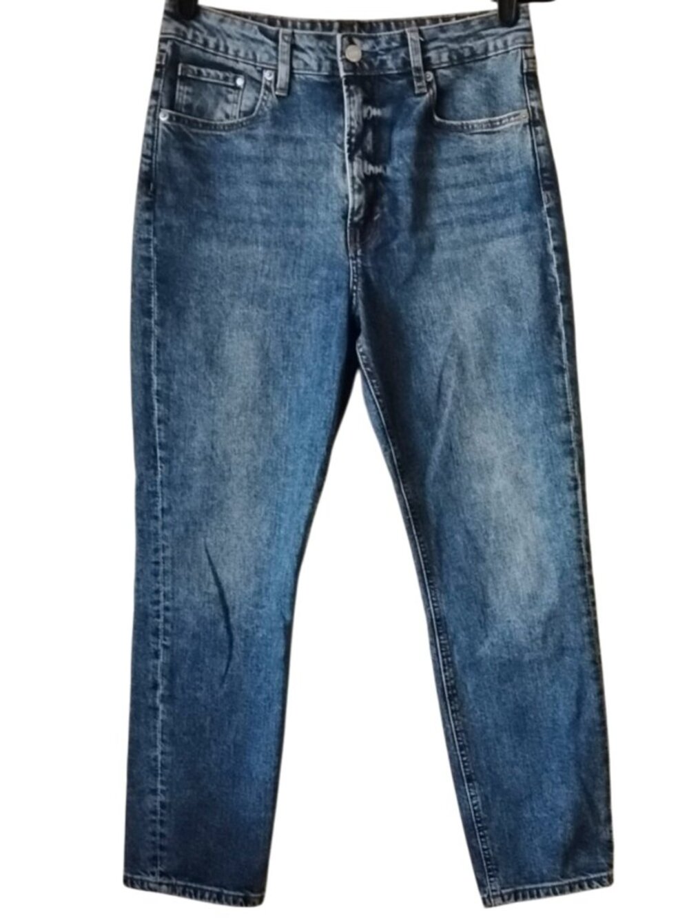 &Denim Vintage Slim Ankle Jeans 8 Medium Wash